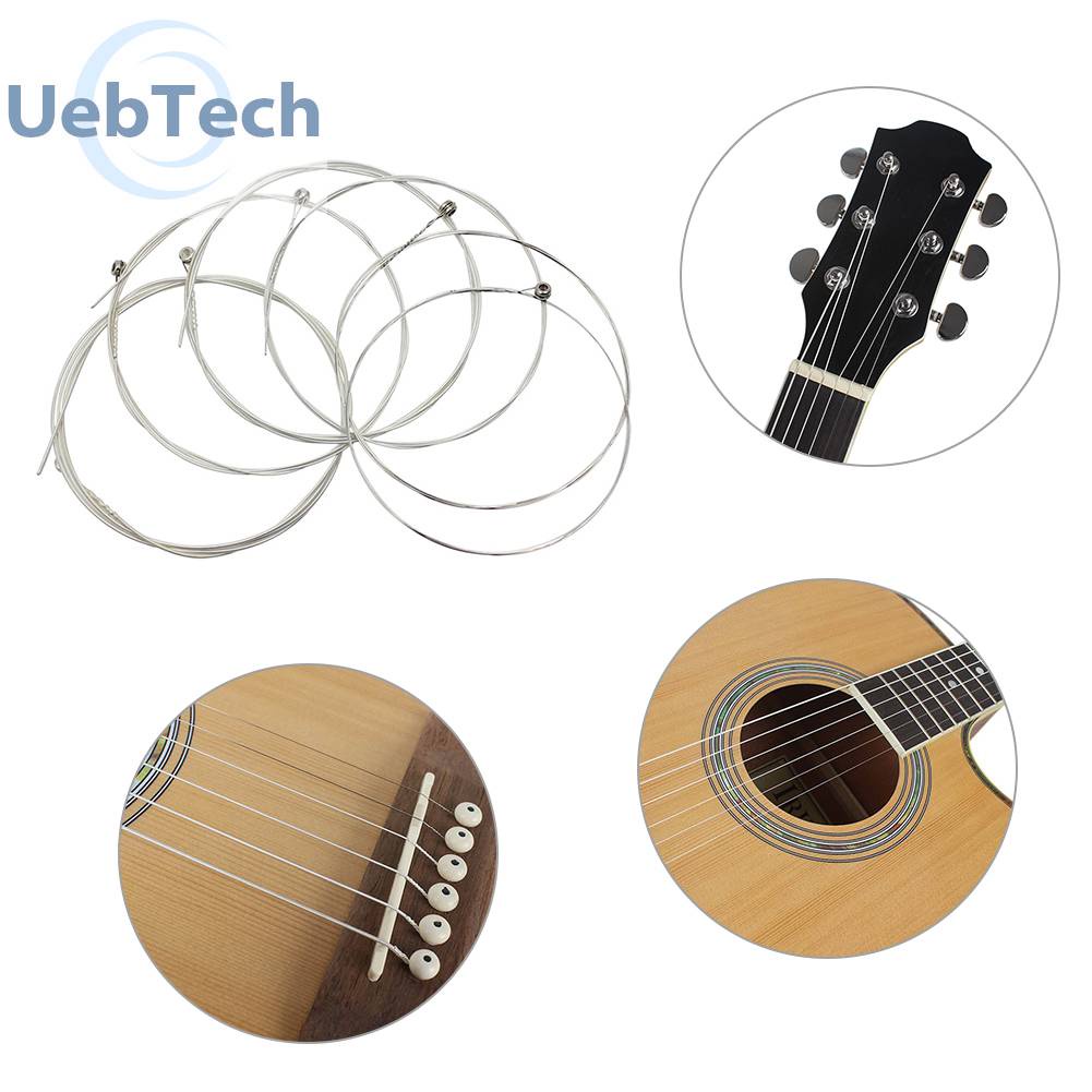 Dây Đàn Guitar Bằng Hợp Kim Đồng Mạ Bạc A104