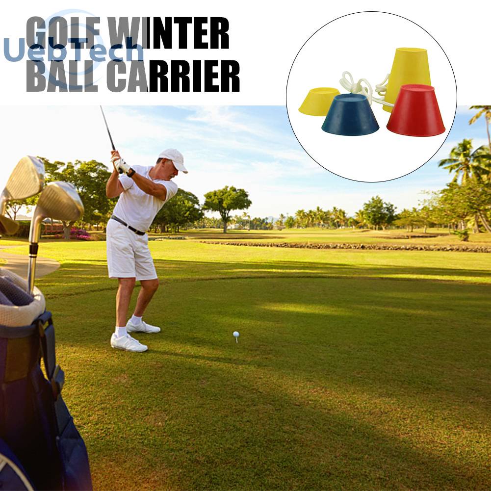 Bộ 4 Giá Đỡ Bóng Golf Bằng Cao Su Gọn Nhẹ Tiện Dụng