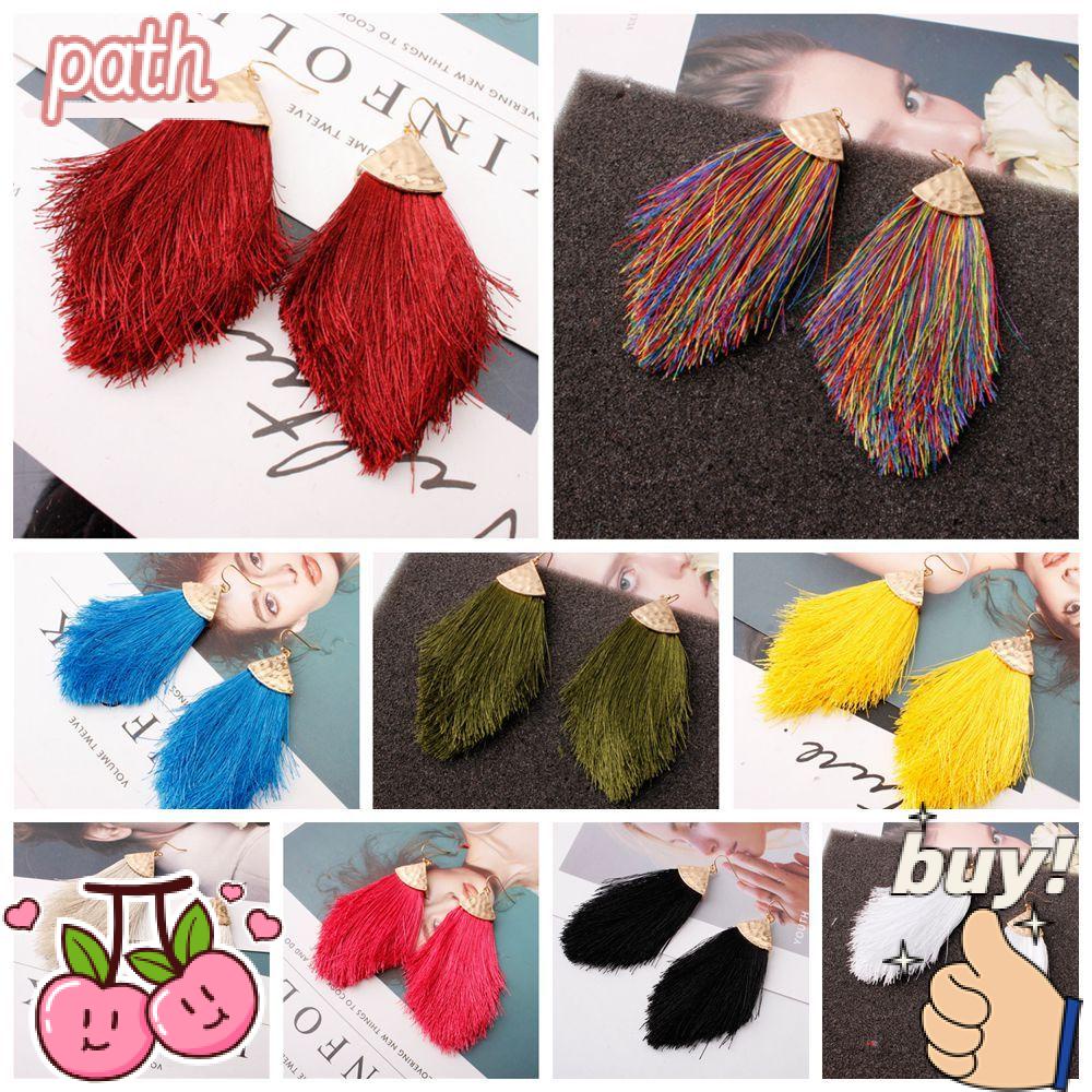 PATH 1 Đôi Bông Tai Phong Cách Bohemia Cổ Điển Dành Cho Nữ