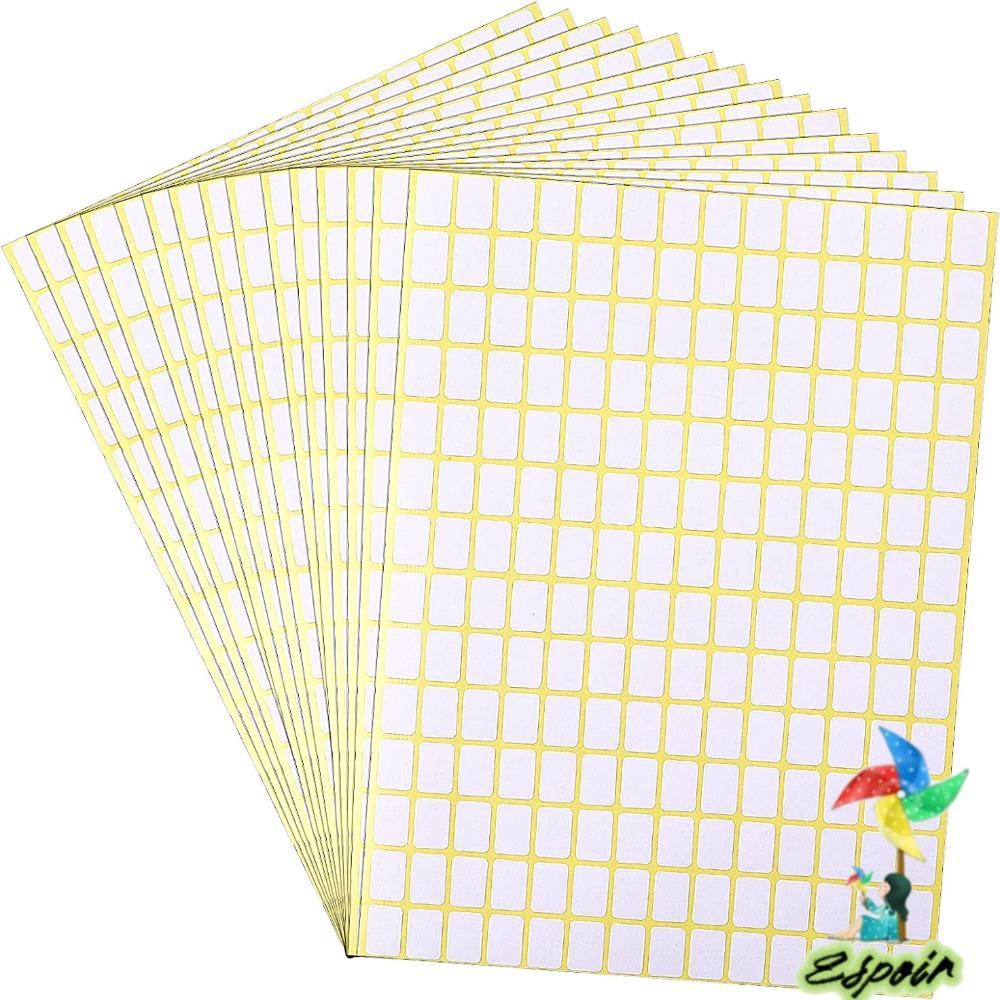 Nhãn Dán Nhỏ ESPO Màu Trắng Nhám Tháo Rời Được Dành Cho Nhà Bếp