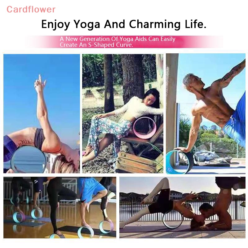Vòng Bánh Xe TPE Tập Yoga Pilates Chuyên Nghiệp Mới