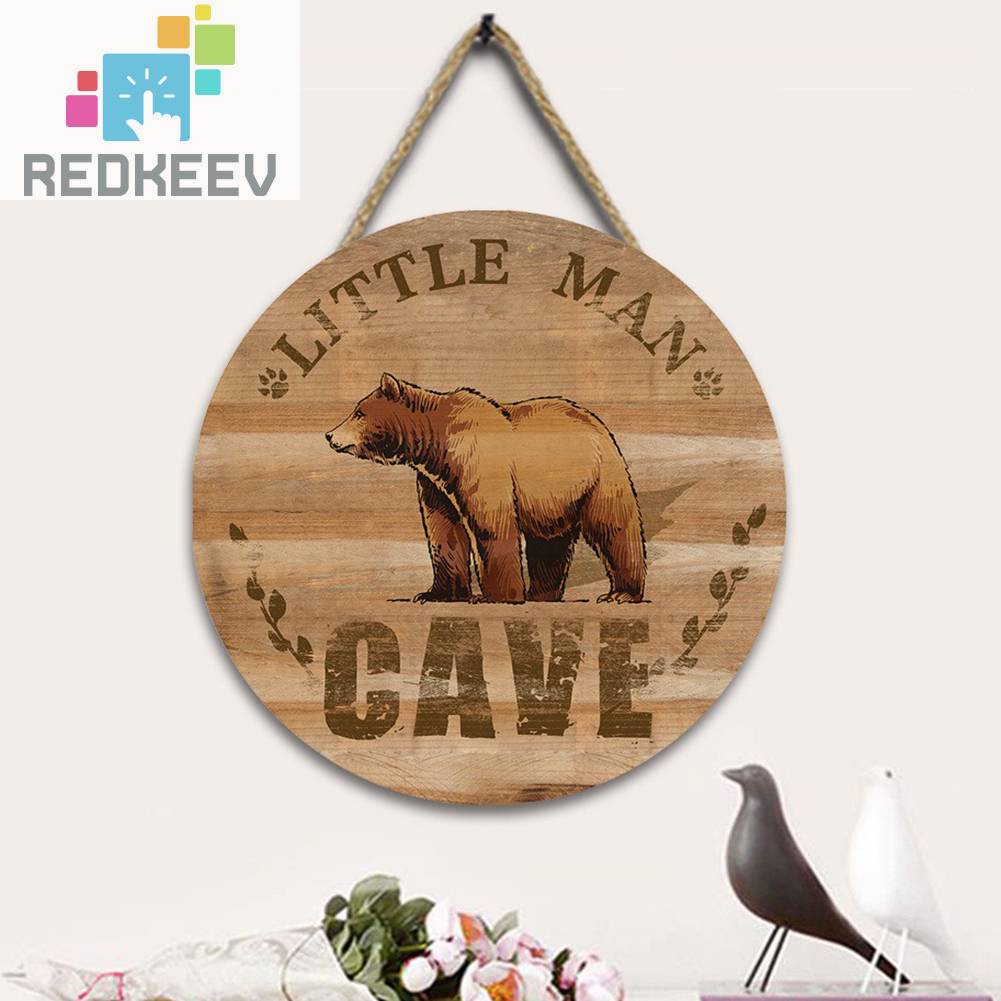 Biển Hiệu Treo Cửa Hình Gấu Trang Trí Phòng Ngủ Cho Bé