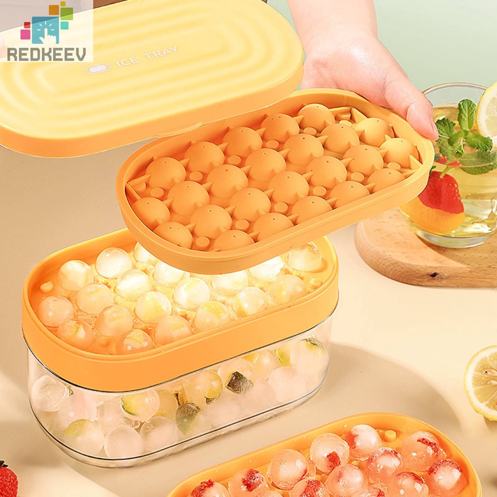 Khuôn Silicone Làm Đá Viên 24 Ngăn Tiện Lợi