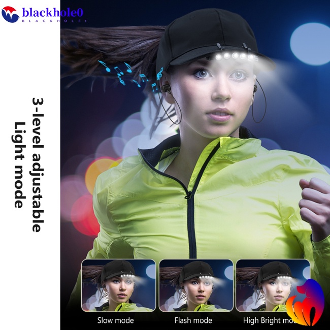 Mũ Chống Nắng Ngoài Trời Tích Hợp Tai Nghe Bluetooth Không Dây