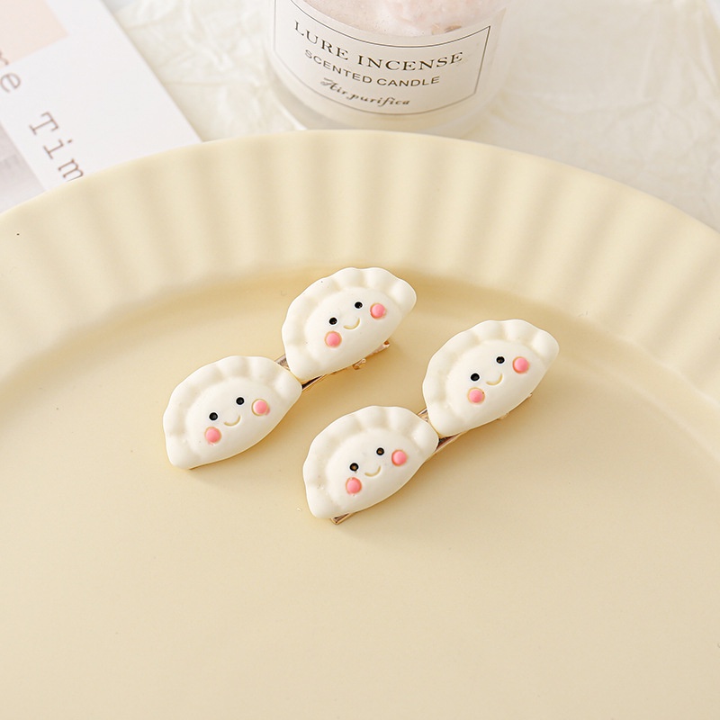 Kẹp Tóc Đồ Ăn - Cơm, Trứng, Bánh Bao Thiết Kế Siêu Độc Lạ Đáng Yêu