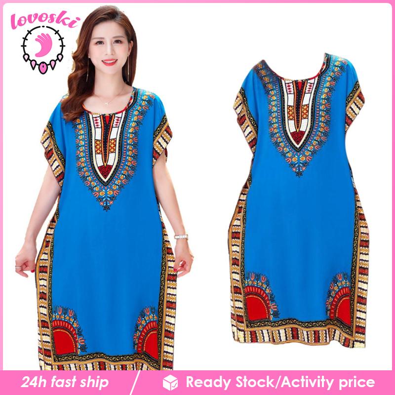 Đầm Nữ Dáng Rộng Phong Cách Boho Thời Trang