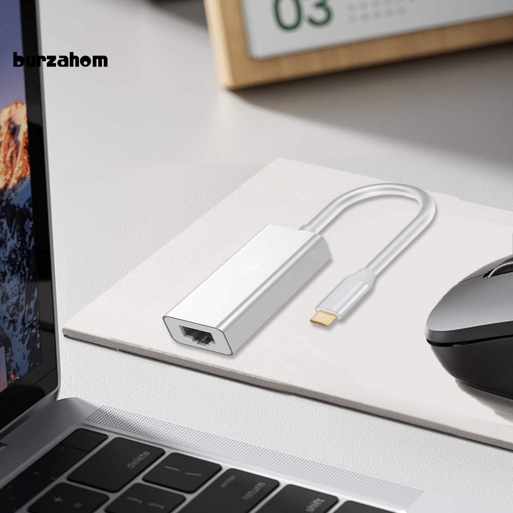 Đầu Chuyển Đổi Type-C Sang RJ45 5Gbps 1000Mbps Cho Laptop