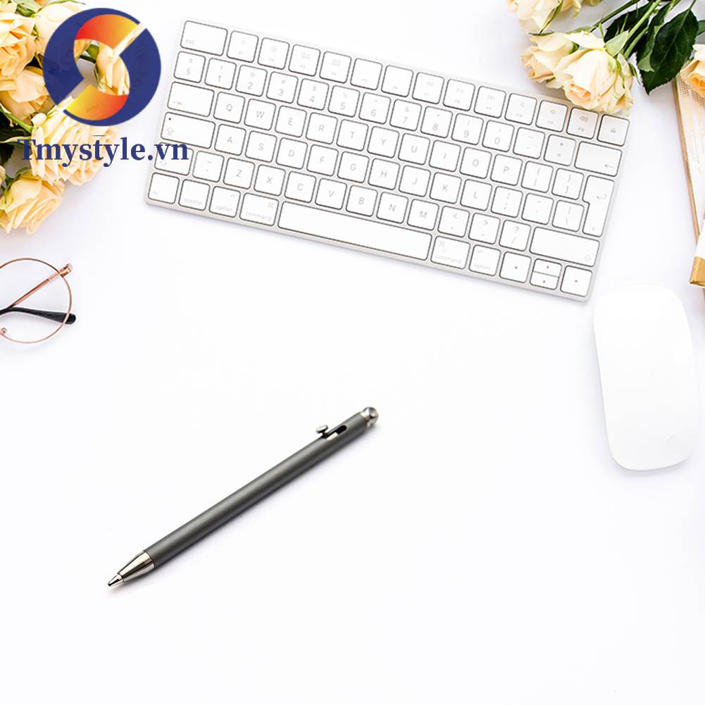 Bút Ký Tên Mini Bằng Kim Loại Titan Dành Cho Cắm Trại Ngoài Trời