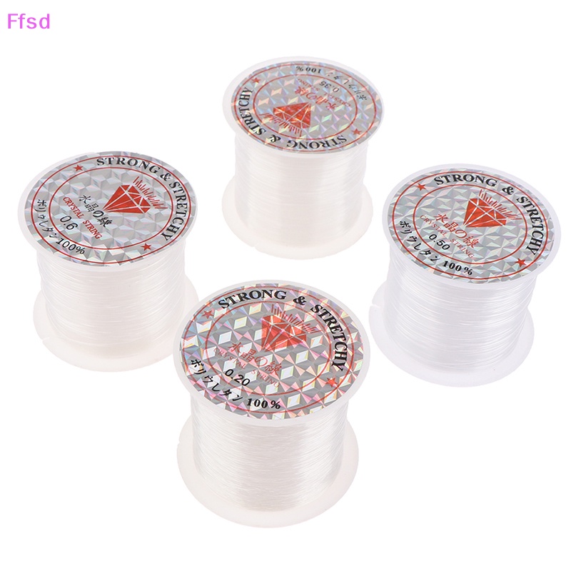 Cuộn Dây Câu Cá Bằng Nilon Trong Suốt Không Đục Lỗ Kích Thước 0.2-0.6mm