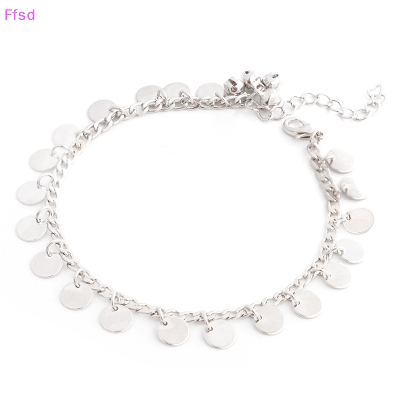 {Ffsd} Lắc Chân Chuỗi Hạt Tròn Tua Rua Trang Sức Làm Quà Tặng Đi Biển * Bán Chạy