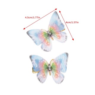 Set 5 / 6 Kẹp Tóc Hình Bướm Dễ Thương Cho Nữ CHLINS