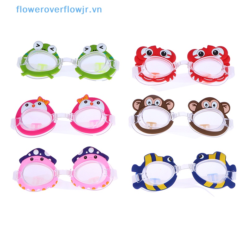 Kính Bơi Silicone FJR Chống Sương Mù Cho Trẻ Em