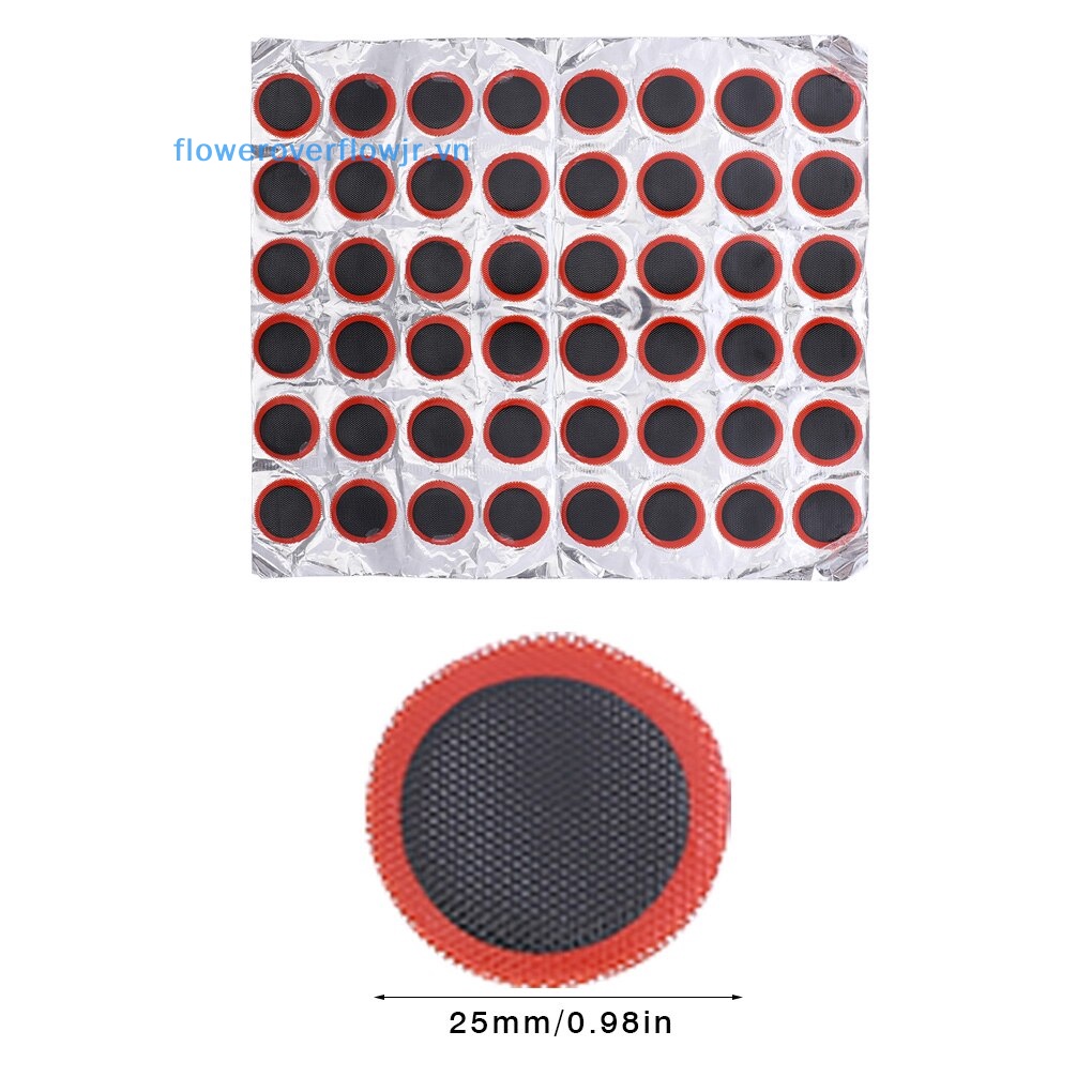 Bộ 48 Miếng Vá Lốp Xe Đạp Bằng Cao Su Tiện Dụng