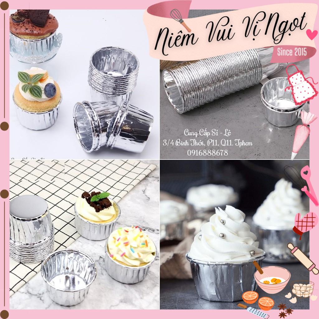 Cup Giấy Nhũ, Ly Giấy Ép Nhũ, Cupcake nhũ