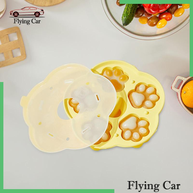 Khuôn Silicone Tạo Hình Bàn Chân Mèo Làm Xà Phòng / Chocolate