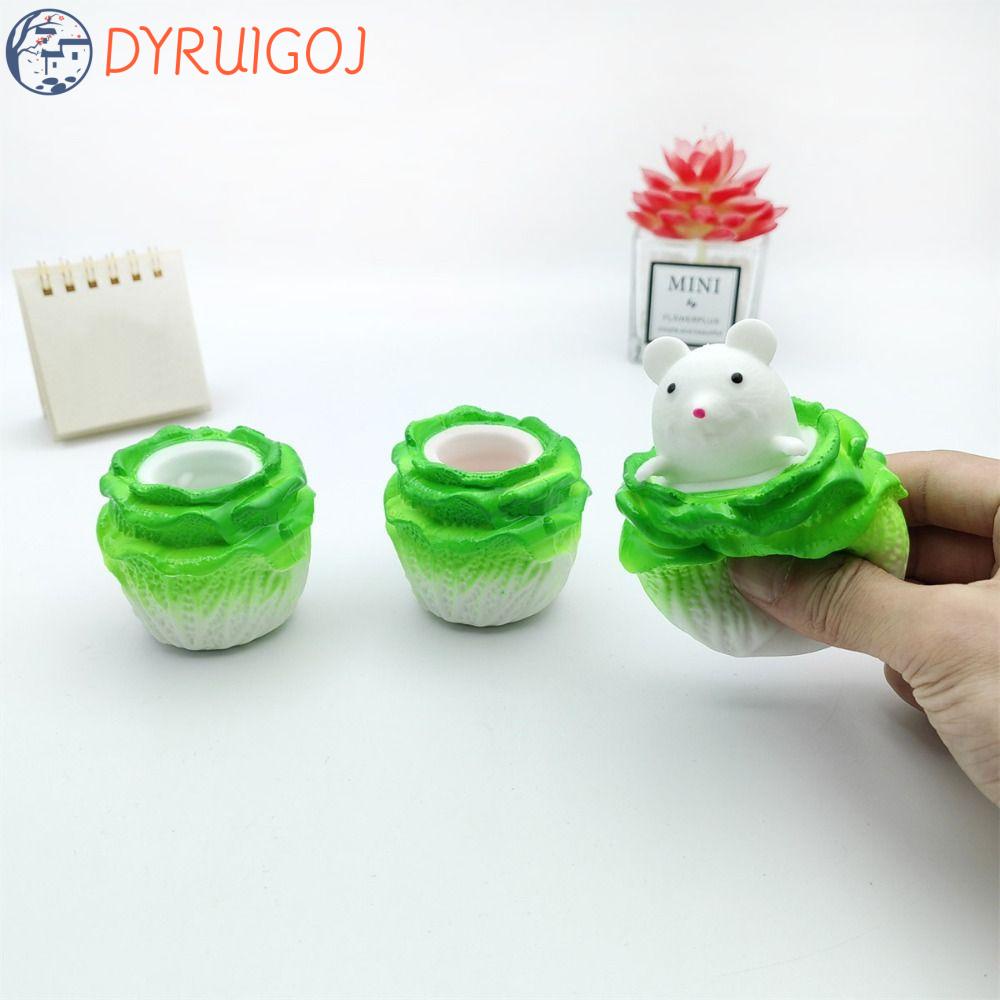 DYRUIDOJ Đồ Chơi Nắn Bóp Đàn Hồi Giảm Stress Hình Động Vật Hoạt Hình