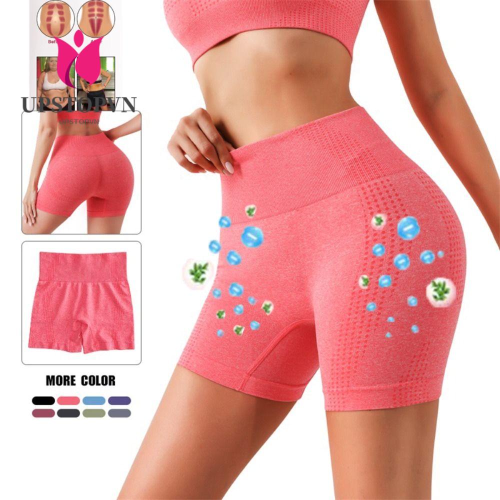 UPSTOPVN Quần Short Thể Thao Định Hình Cơ Thể Chất Liệu Tourmaline Thoáng Khí