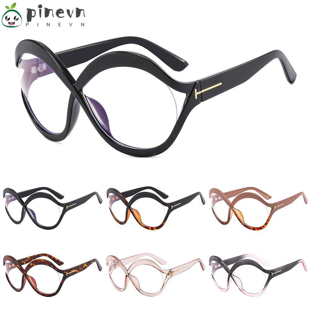 PINEVN Mắt Kính Chống Ánh Sáng Xanh Thời Trang Vintage Cho Máy Tính