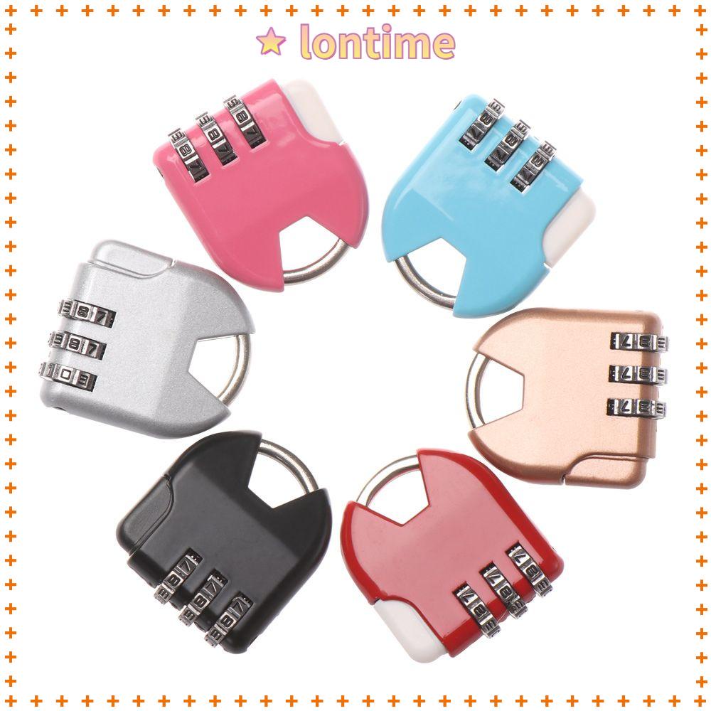 LONTIME 1 Ổ Khóa Mật Khẩu 3 Chữ Số Tiện Lợi