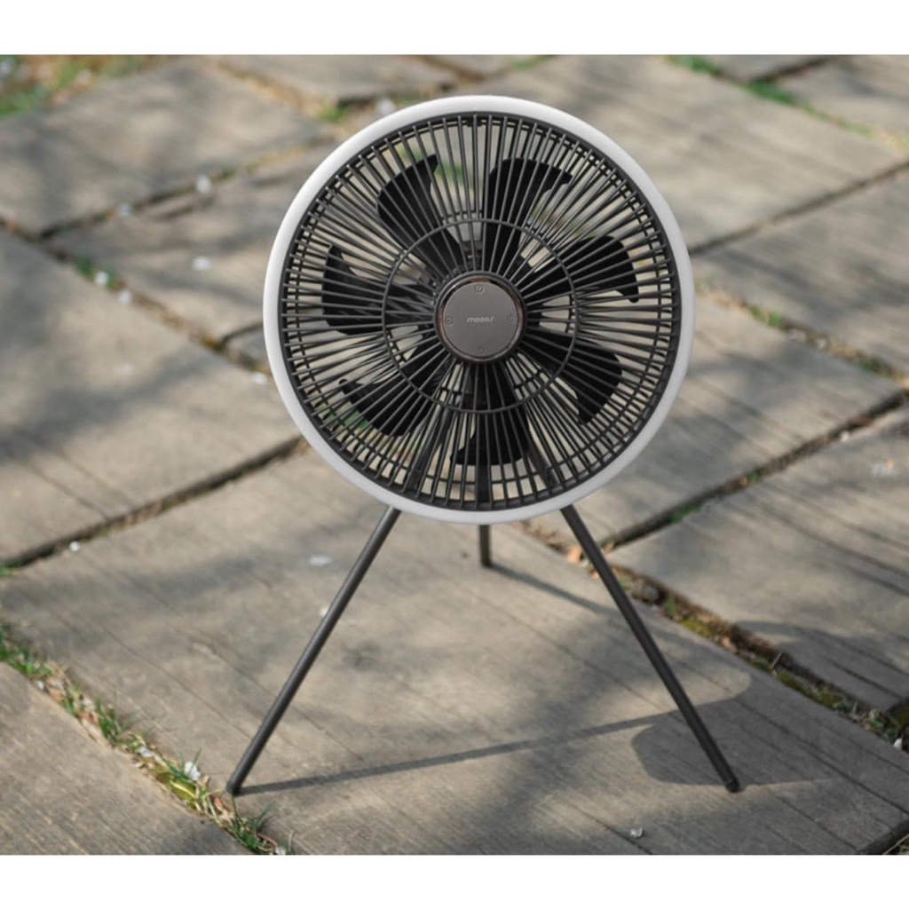 Quạt Tích Điện Mooas, Đường Kính 28Cm, 7 Cánh, Pin Trâu Lên Đến 10.5H, Nhập Hàn, Bh 12 Tháng, Shop Authentic