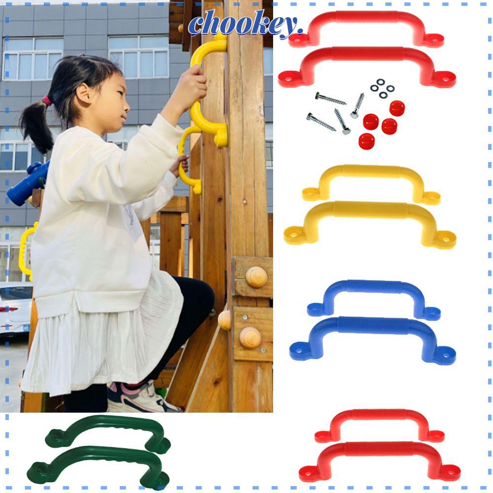 CHOOKEY 1 Cặp Tay Cầm Chống Trượt Mới Cho Bé Chơi