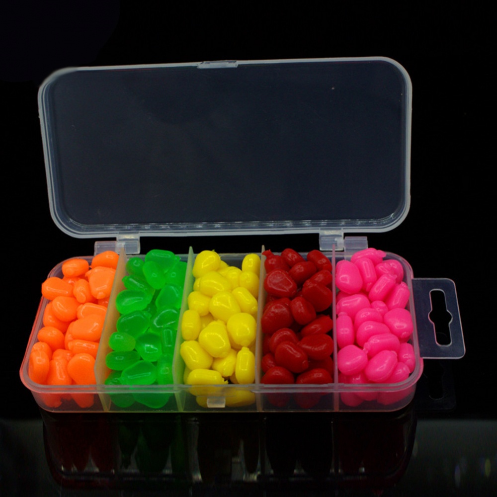 200 Mồi Câu Cá Mềm Hình Hạt Bắp