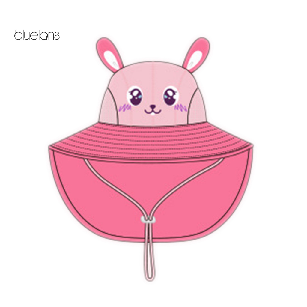 Mũ Chống Nắng Rộng Vành Thoáng Khí Có Thể Điều Chỉnh Kích Cỡ Dành Cho Trẻ Em