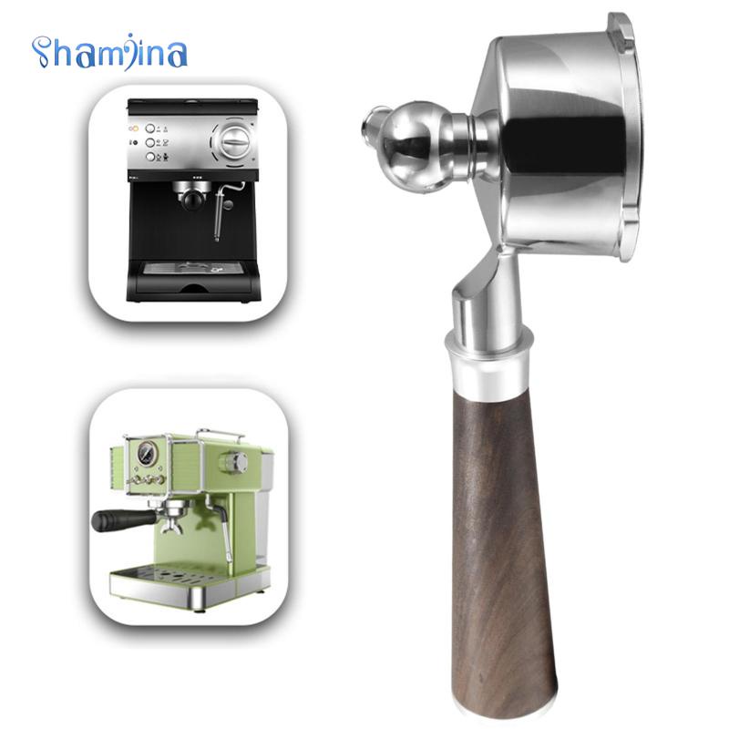 Tay cầm máy pha cà phê có đáy tay cầm cà phê bằng thép không gỉ 51MM