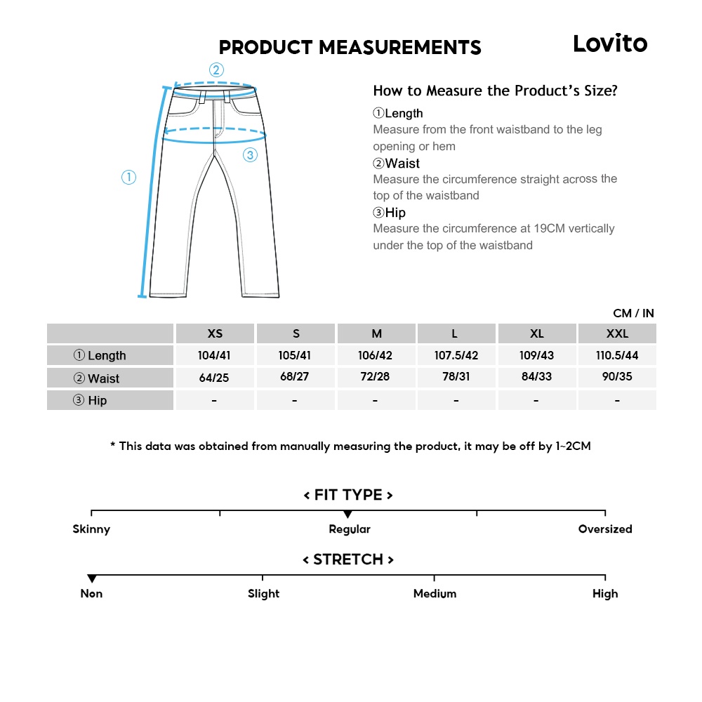 Lovito Quần xếp ly có túi trơn đơn giản cho Nữ L55AD079 (Màu trắng ngà)