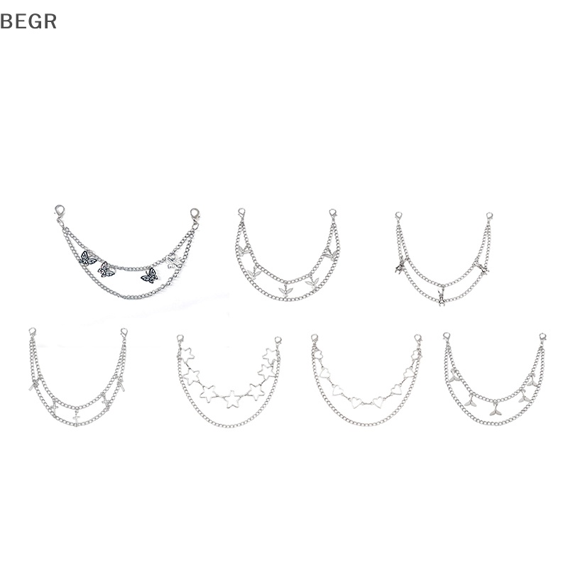 Dây Xích Kim Loại Nhiều Lớp Hình Ngôi Sao / Thỏ / Bướm / Ngôi Sao Trang Trí Túi Xách / Đeo Chéo