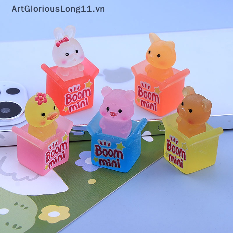 Đồ trang trí Động Vật Hoạt Hình Phát Sáng DIY Trang Trí Xe Hơi