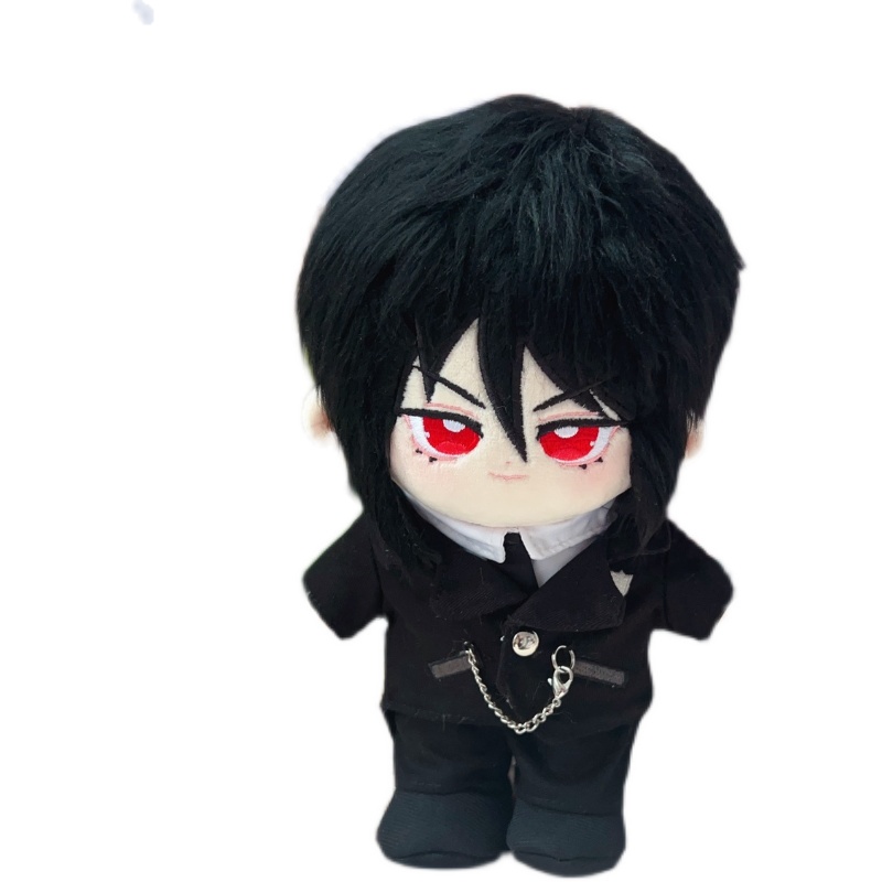 Áo Cotton 20cm Hóa Trang Nhân Vật Sebastian Michaelis Plushie Trong Phim Black Butler