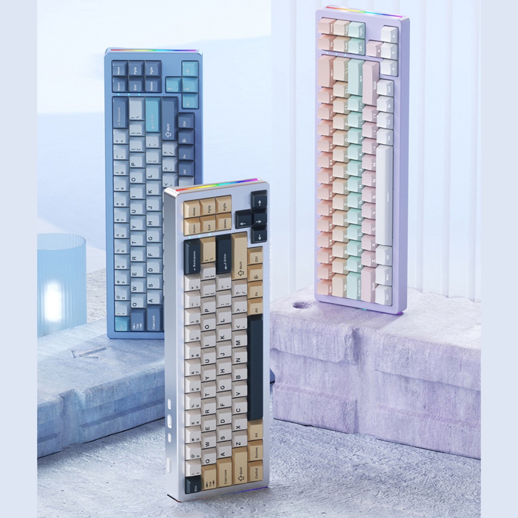 Bàn phím cơ M71 | nhôm CNC, 3 mode