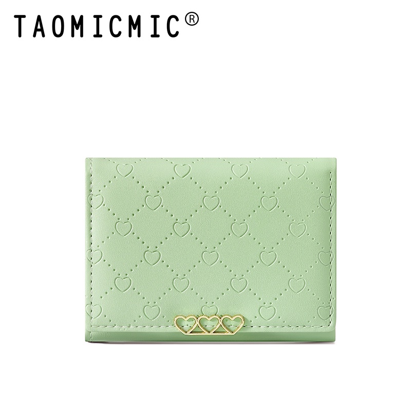 Ví Gấp Đa Năng In Họa Tiết Kẻ Ô Dễ Thương Thời Trang Cho Nữ