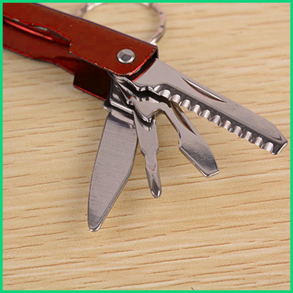 Bộ Kìm Đa Năng Mini Bằng Thép Không Gỉ Có Thể Gấp Gọn Tiện Lợi