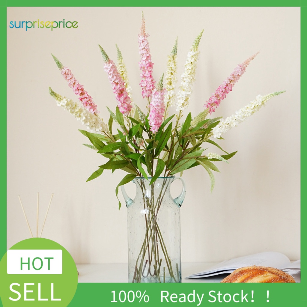 (Bất Ngờ) Bó Hoa Oải Hương Nhân Tạo Bằng Lụa Không Phai Trang Trí Nhà Cửa / Tiệc Cưới