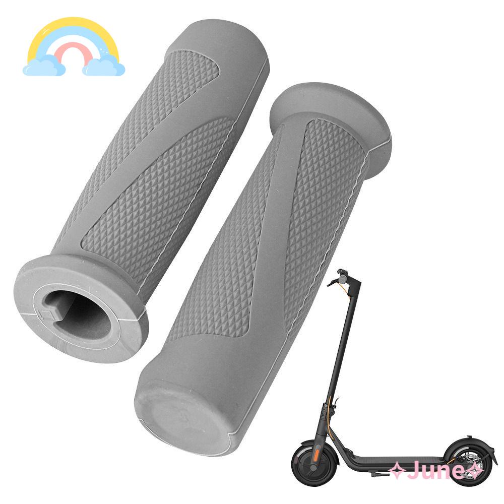 JUNE Vỏ Bọc Tay Lái Bằng Silicon Bền Cho Xe Điện Ninebot F30 F40