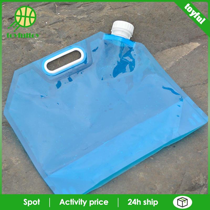 Xô Đựng Nước Có Nắp Đậy Và Túi Đựng Nước Có Thể Xếp Gọn Dùng Khi Lái Xe / Tắm