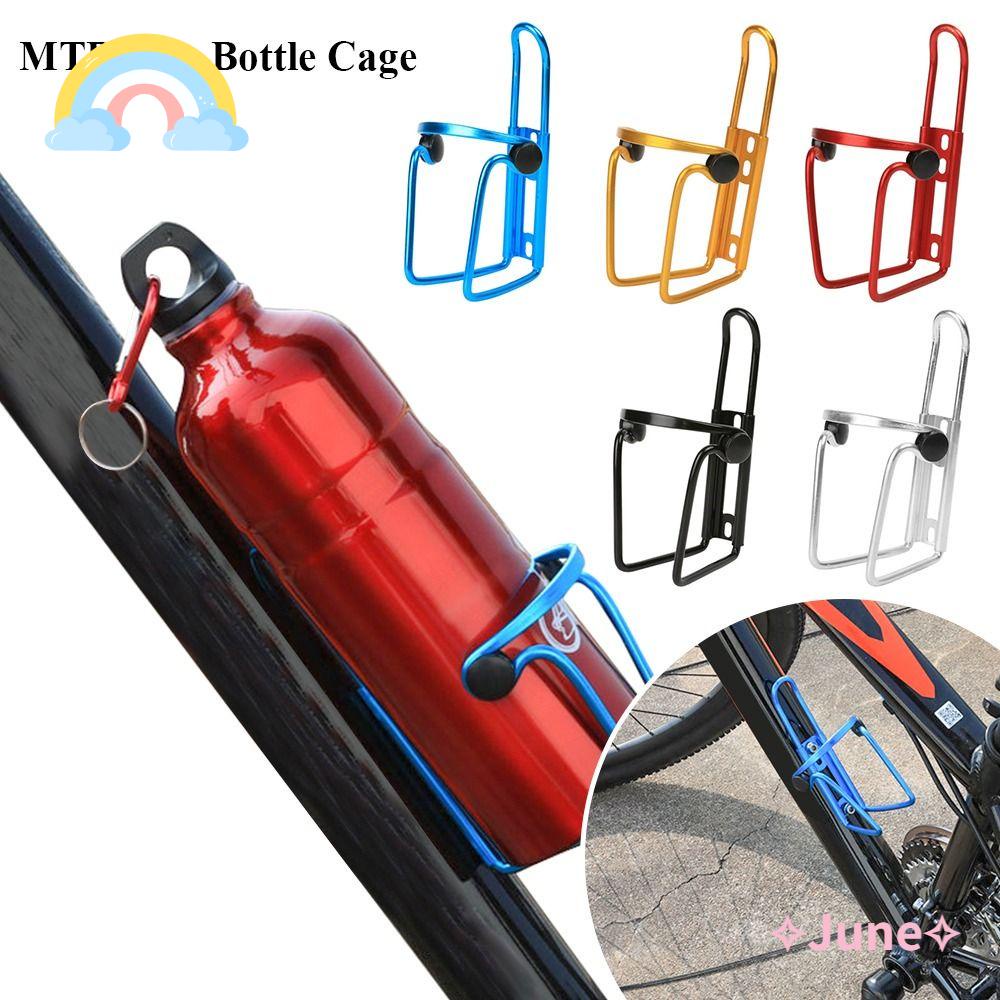 JUNE 1 Giá Đỡ Bình Nước Bằng Hợp Kim Nhôm Chất Lượng Cao Cho Xe Đạp