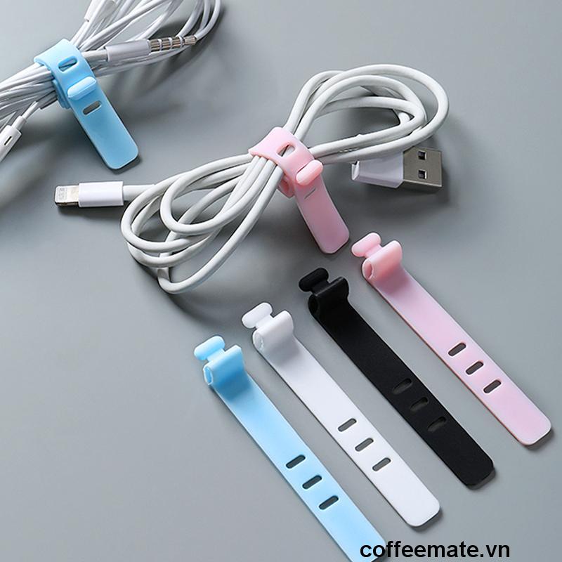⚡Dụng cụ quấn cáp sạc dây tai nghe usb bằng silicon tiện dụng