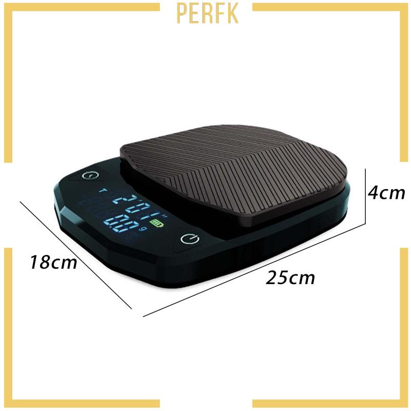 Cân Cà Phê Bằng Silicone Với Màn Hình LED Hiển Thị Thời Gian Nấu Ăn