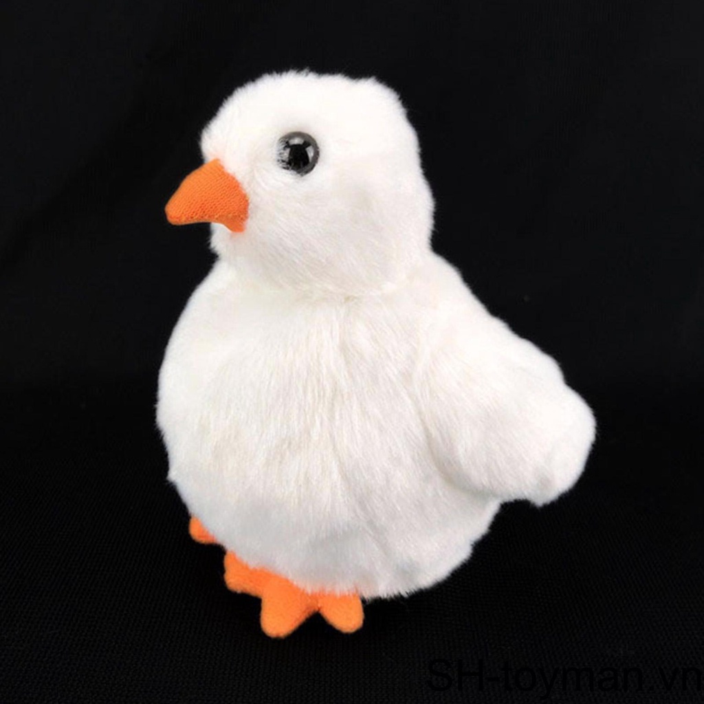 Đồ chơi nhồi bông Hình Chú Gà Con Đáng Yêu Trang Trí Nhà Cửa