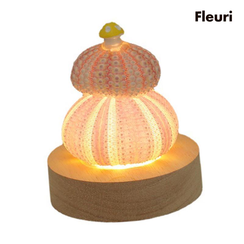 Đèn Ngủ Để Bàn Trang Trí Hình Vỏ Sò