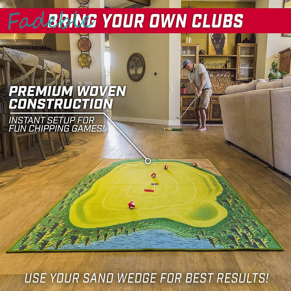 Bộ Dụng Cụ Luyện Tập Chơi Golf Trong Nhà / Ngoài Trời Tiện Lợi