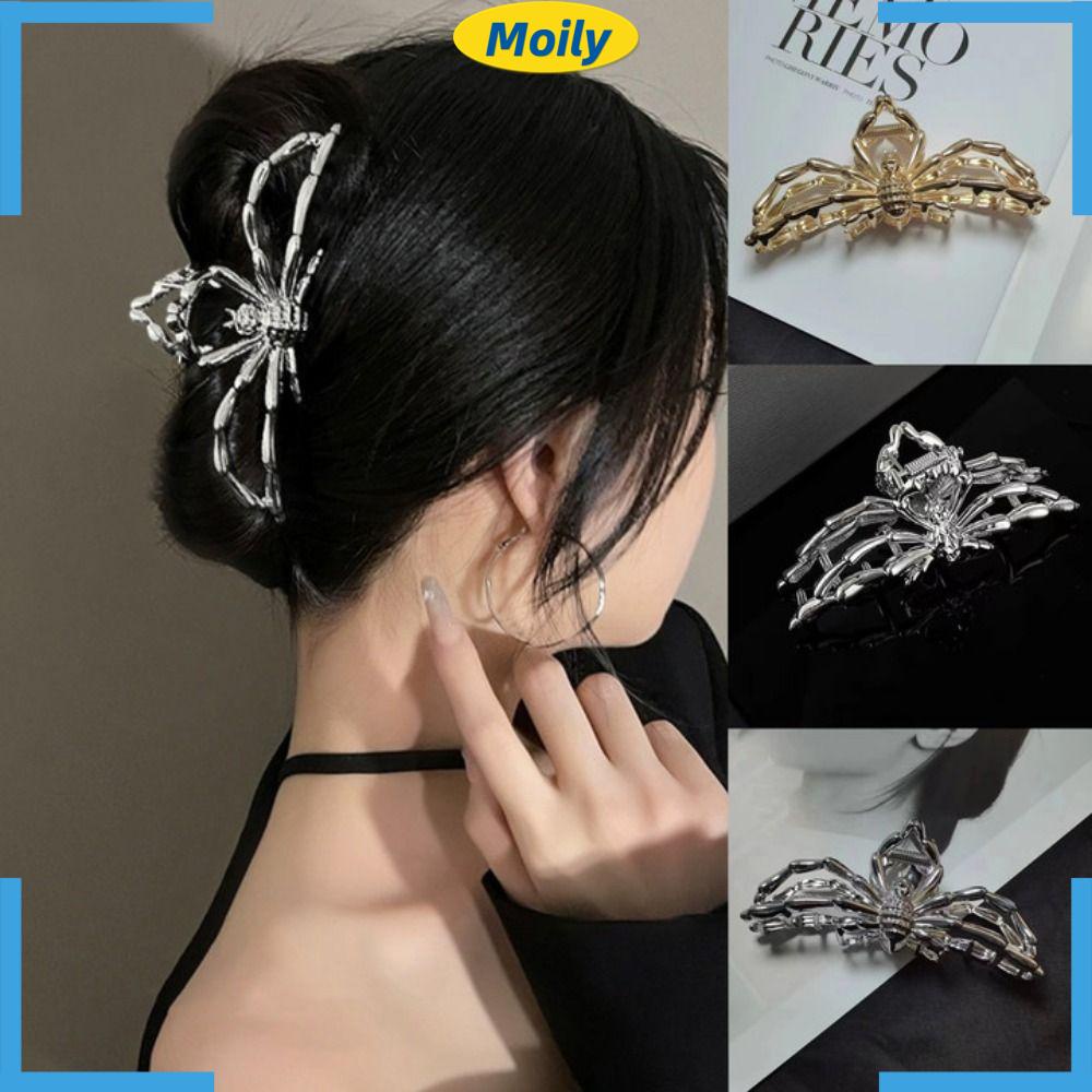 MOILYVN Kẹp Tóc Kim Loại Mạ Vàng Nhẹ Hình Động Vật Sang Trọng Làm Quà Tặng Sinh Nhật / Đám Cưới