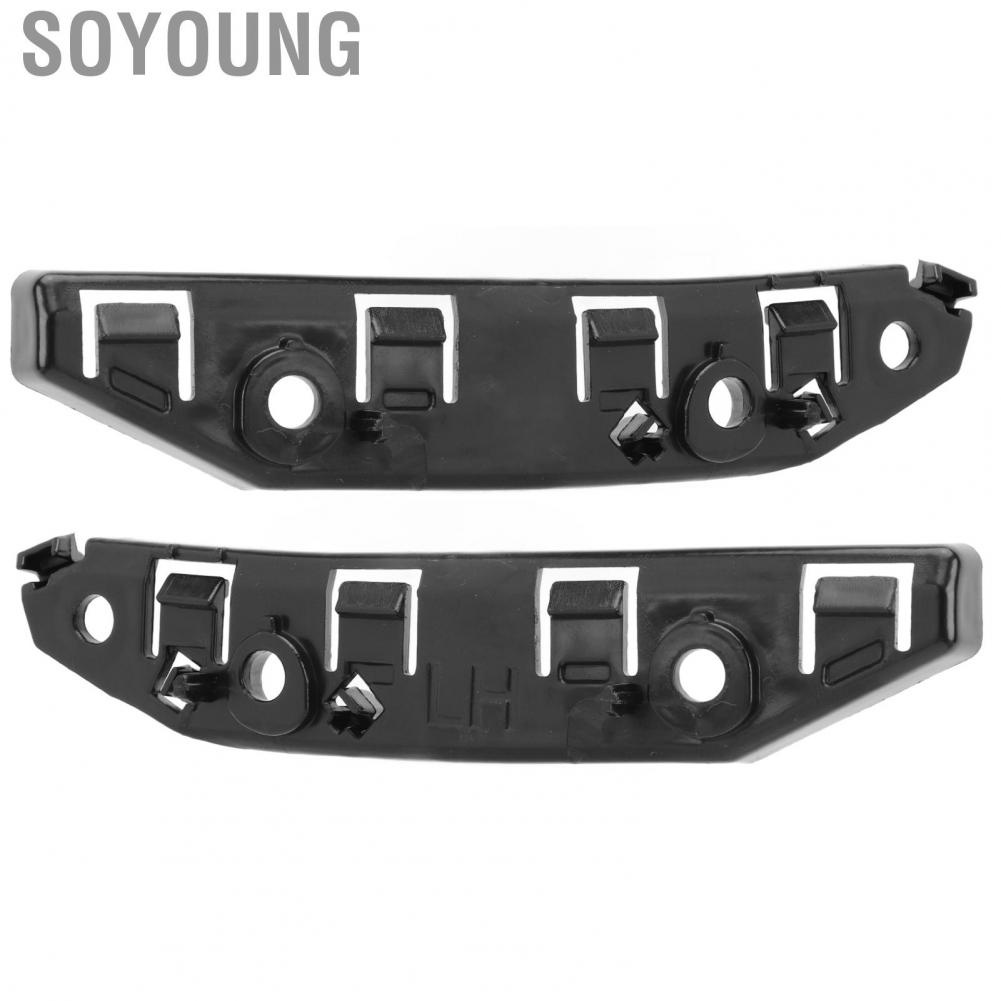 Soyoung Front Bumper Bracket Shockproof Side Retainer Mounting Brackets Replacement For Tesla Model 3 2017 to 2023