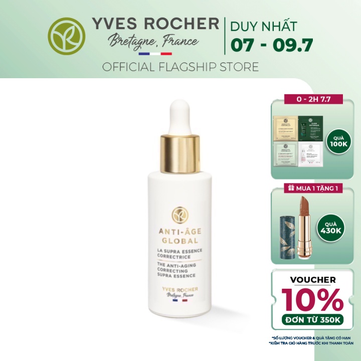 Tinh chất chống lão hoá Yves Rocher The Anti-Aging Correcting Supra Essence 50ml