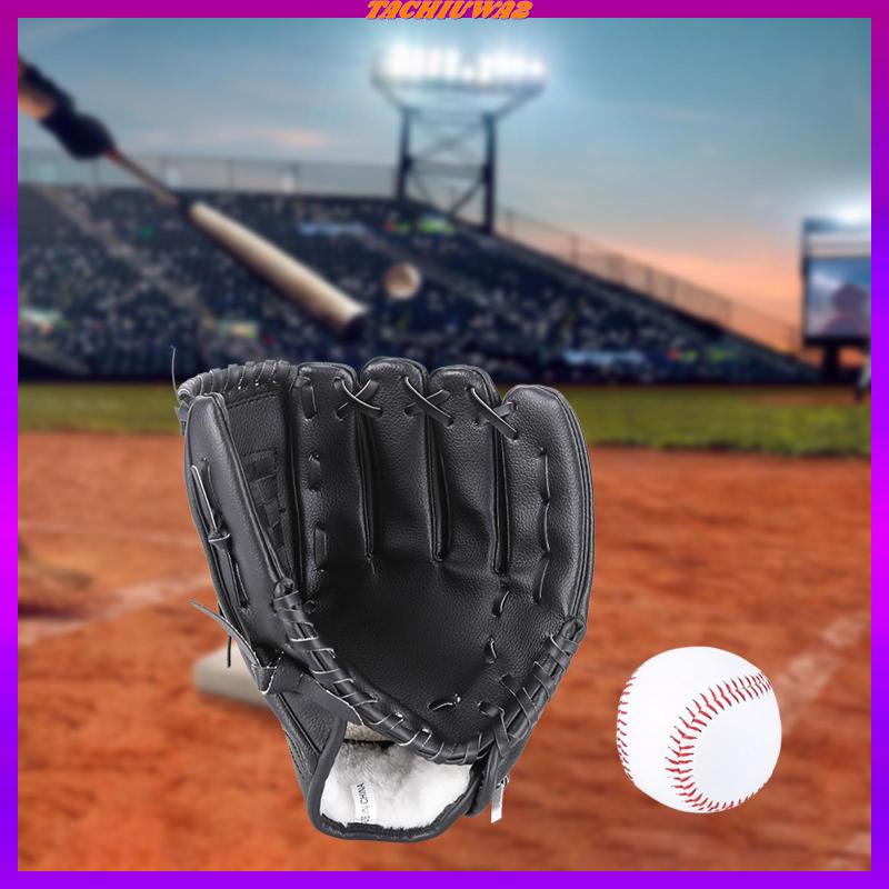 Găng Tay Bóng Chày Trái Và Bóng Lông Mềm Mại Thoải Mái Chắc Chắn Dành Cho Trẻ Em Và Người Lớn