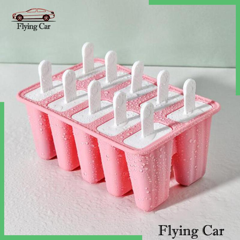 Khuôn Làm Kem Que Bằng Silicone DIY Có Thể Tái Sử Dụng Cho Trẻ Em