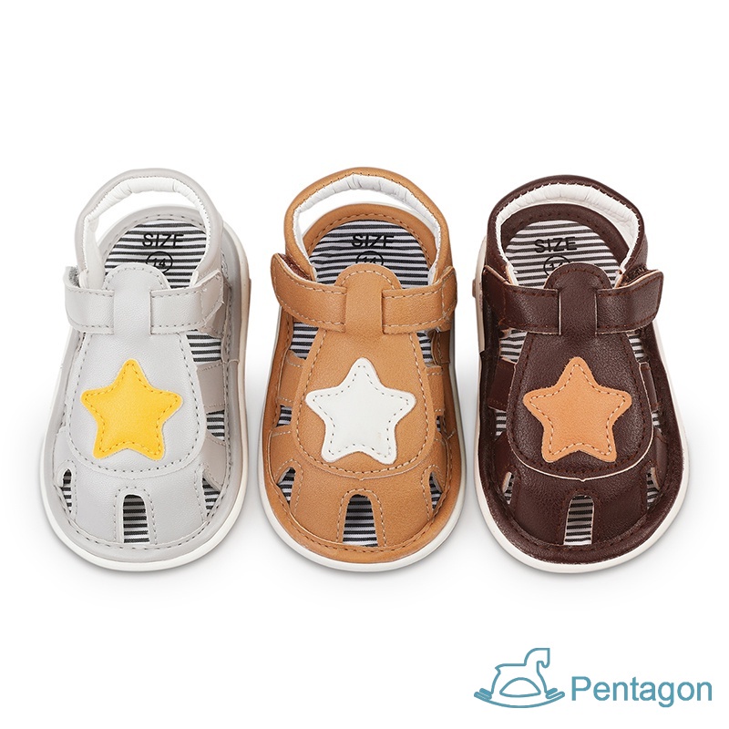 Xăng đan Đế Mềm Chống Trượt Phong Cách Retro Thời Trang Mùa Hè Dành Cho Bé Trai